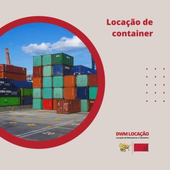 Comprar o produto de Locação de container em Materiais para Construção em Botucatu, SP por Solutudo