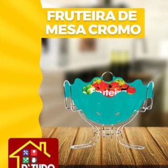 Comprar o produto de Fruteira de mesa cromo em Utensílios Domésticos em Mineiros, GO por Solutudo