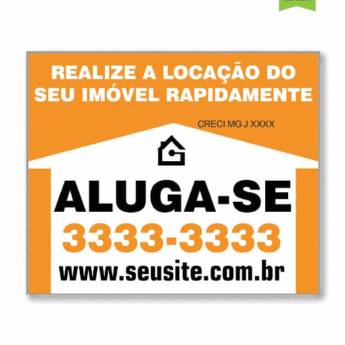 Comprar o produto de Placas em PVC em Placas de Sinalização em São José do Rio Preto, SP por Solutudo