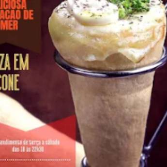 Comprar o produto de Pizza cone de brócolis com palmito em Pizzaria Delivery em Lins, SP por Solutudo