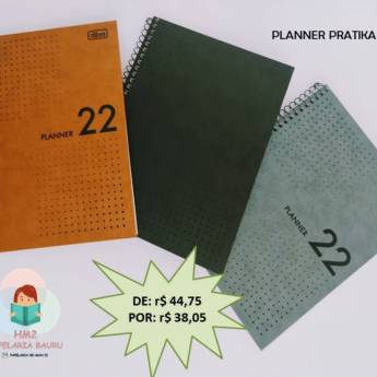Comprar o produto de Planner Espiral Pratika - Bauru em Planner em Bauru, SP por Solutudo