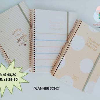 Comprar o produto de Planner Soho - Bauru em Planner em Bauru, SP por Solutudo