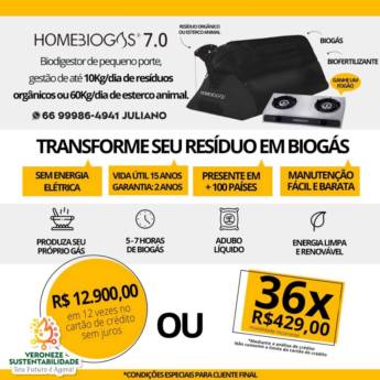 Comprar o produto de Parcele seu biodigestor em até 36x em Energias Sustentáveis em Primavera do Leste, MT por Solutudo
