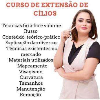 Comprar o produto de Curso de Extensão de Cílios em Cursos de Beleza em Guarantã do Norte, MT por Solutudo