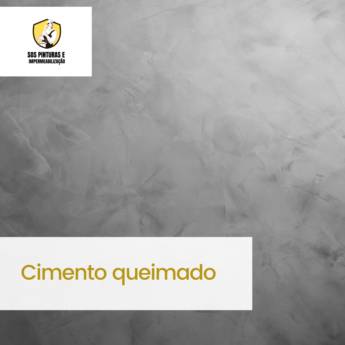 Comprar o produto de Cimento queimado em Pinturas em Botucatu, SP por Solutudo Comprar o produto de Cimento queimado em Pinturas em Botucatu, SP por Solutudo