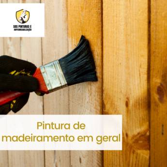 Comprar o produto de Pintura de madeiramento em geral em Pinturas em Botucatu, SP por Solutudo Comprar o produto de Pintura de madeiramento em geral em Pinturas em Botucatu, SP por Solutudo