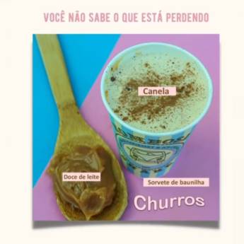 Comprar o produto de Milk Shake Churros em Milk Shake em Marília, SP por Solutudo