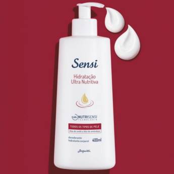 Comprar o produto de Desodorante Hidratante Corporal Sensi Hidratação Nutritiva Todos os Tipos de Pele Jequiti - 400 ml em Cuidados com o Corpo em Divinópolis, MG por Solutudo