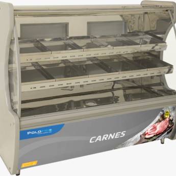 Comprar o produto de Expositor para açougue 2,00m - POLOFRIO em 1 - POLOFRIO em Bauru, SP por Solutudo
