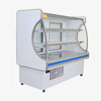 Comprar o produto de Vitrine refrigerada pop luxo 1,25 m - POLOFRIO em 1 - POLOFRIO em Bauru, SP por Solutudo