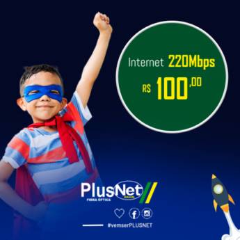 Comprar produto Plano de internet com valor baixo em VoIP - Telefonia via Internet  pela empresa Plusnet Fibra Óptica - Morumbi em Foz do Iguaçu, PR
