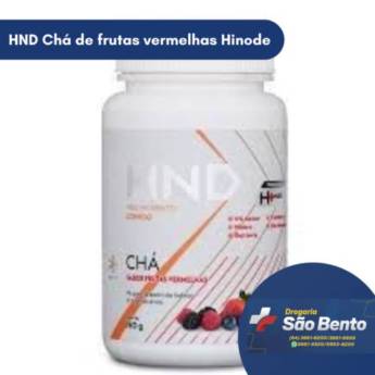 Comprar o produto de HND Chá de frutas vermelhas Hinode em Suplementos pela empresa Drogaria São Bento 02 em Mineiros, GO por Solutudo