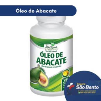 Comprar o produto de Óleo de Abacate em Saúde pela empresa Drogaria São Bento 02 em Mineiros, GO por Solutudo