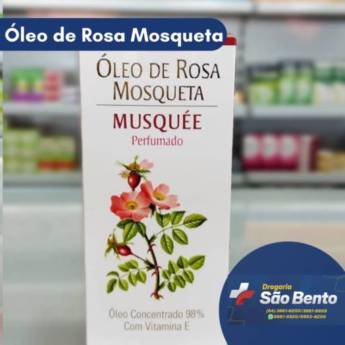 Comprar o produto de Óleo de Rosa Mosqueta em Óleos Corporais pela empresa Drogaria São Bento 02 em Mineiros, GO por Solutudo