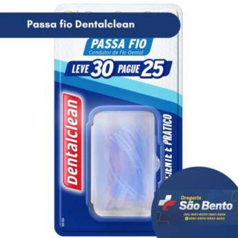 Comprar o produto de Passa fio Dentalclean em Fio Dental pela empresa Drogaria São Bento 02 em Mineiros, GO por Solutudo