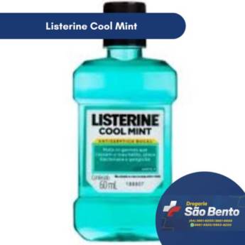 Comprar o produto de Listerine Cool Mint em Enxaguante Bucal pela empresa Drogaria São Bento 02 em Mineiros, GO por Solutudo