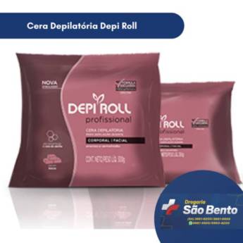 Comprar o produto de Cera Depilatória Depi Roll em Ceras Depilatórias pela empresa Drogaria São Bento 02 em Mineiros, GO por Solutudo