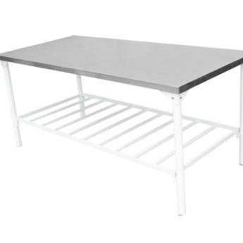 Comprar o produto de Mesa com prateleira inferior - INNAL em 3 - INNAL em Bauru, SP por Solutudo