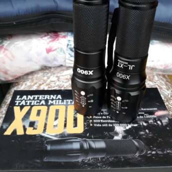 Comprar o produto de PROMOÇÃO: Lanterna Tática x900 apenas R$89,00 em Lanternas Táticas em Lençóis Paulista, SP por Solutudo