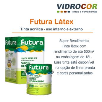 Comprar o produto de Futura Super Rendimento látex acrílica em Linha Imobiliária em Barra Bonita, SP por Solutudo