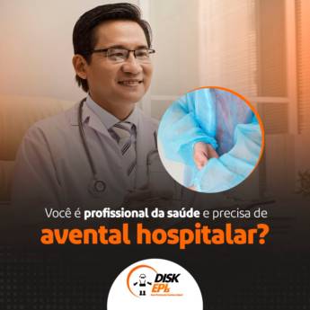 Comprar produto Avental hospitalar em Avental pela empresa Disk EPI’s em Botucatu, SP