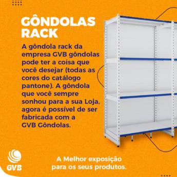 Comprar o produto de Gôndolas Rack em Gôndolas em Botucatu, SP por Solutudo