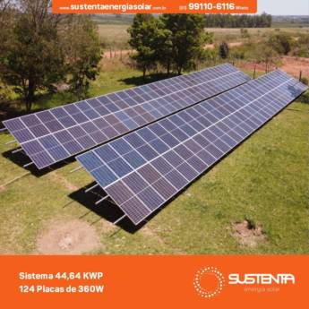 Comprar o produto de Energia solar para irrigação em Energia Solar em Lajeado, RS por Solutudo