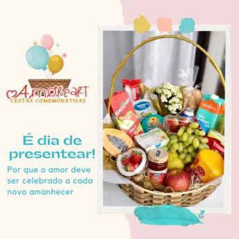 Comprar o produto de Cesta para presentear em Cestas de Café da Manhã em Botucatu, SP por Solutudo