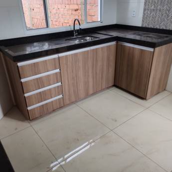 Comprar o produto de Cozinha planejada em Móveis Planejados em Barra Bonita, SP por Solutudo