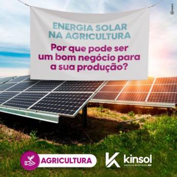 Comprar o produto de Energia solar para agronegócio em Energia Solar em Ibirarema, SP por Solutudo