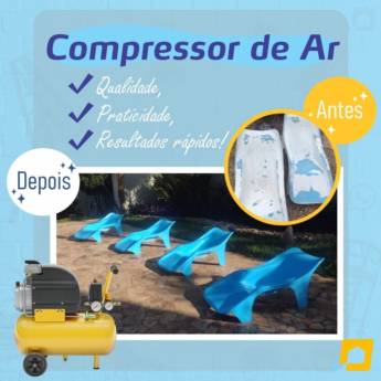 Comprar o produto de Compressor de Ar em Aluguel de Equipamentos em São Manuel, SP por Solutudo