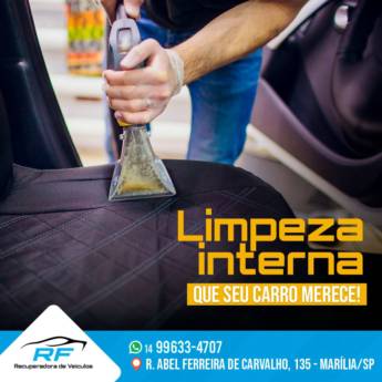 Comprar o produto de Limpeza Interna em Limpeza de interior de automóveis em Marília, SP por Solutudo