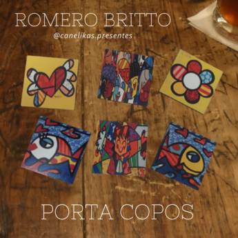 Comprar o produto de Porta Copos Romero Britto em Personalizados em Lençóis Paulista, SP por Solutudo