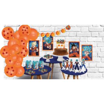 Comprar o produto de Kit Só Um Bolinho Dragon Ball - Festcolor em Decoração em Bauru, SP por Solutudo