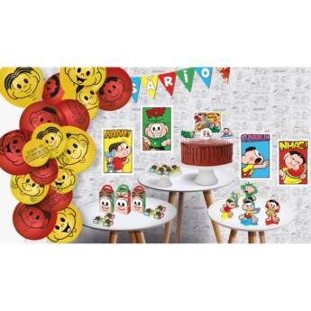 Comprar o produto de Kit Só Um Bolinho Turma da Mônica 89 Peças - Festcolor em Decoração em Bauru, SP por Solutudo