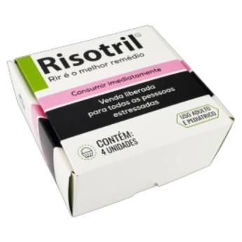 Comprar o produto de Caixa practice (04  doces) risotril - pct c/ 10  unidades  em Embalagem em Bauru, SP por Solutudo