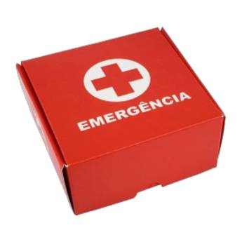 Comprar o produto de Caixa practice (04 doces) emergência - pct c/ 10 unidades  em Embalagem em Bauru, SP por Solutudo