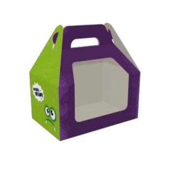 Comprar o produto de Caixa maleta kids c/ Visor (p) nhan!! - Pct c/ 10 Unidades  em Embalagem em Bauru, SP por Solutudo