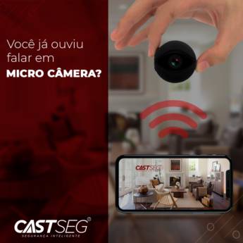 Comprar o produto de Micro câmera em Câmeras de Segurança em Itapema, SC por Solutudo