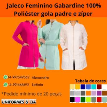 Comprar o produto de Jaleco feminino em Uniformes em Botucatu, SP por Solutudo