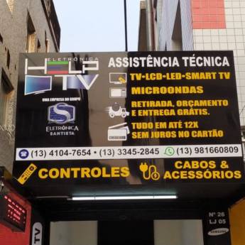 Comprar o produto de Assistência técnica de televisão em Assistência Técnica em Santos, SP por Solutudo