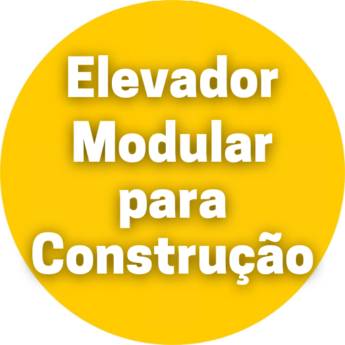 Comprar o produto de Elevador Modular para Construção Civil em Elevadores em São José do Rio Preto, SP por Solutudo