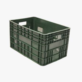 Comprar o produto de Caixa Plástica Vazada com ombreira 560 x 360 x 310  em Caixas Plásticas em Bauru, SP por Solutudo