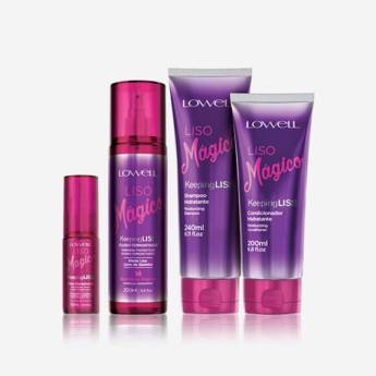Comprar o produto de Kit Lowell Keeping Liss Liso Mágico Full (4 Produtos) - Bauru em Produtos de Cabelo em Bauru, SP por Solutudo