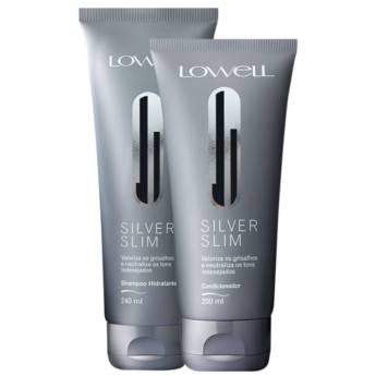 Comprar o produto de Kit Lowell Silver Slim Duo (2 Produtos) em Produtos de Cabelo em Bauru, SP por Solutudo