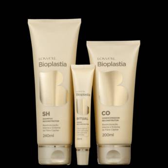 Comprar o produto de Kit Lowell Bioplastia Capilar Bioplastia Home Care (3 Produtos) - Bauru em Produtos de Cabelo em Bauru, SP por Solutudo