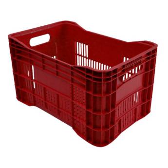 Comprar o produto de Promoção Atacado - Caixa Padrão de Hortifruti com ombreira (Modelo SC-04) - Bauru e Região em Caixas Plásticas em Bauru, SP por Solutudo