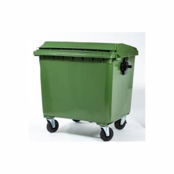 Comprar o produto de Contentor de Uso Diverso sem pedal - Modelo C-1000 Litros - Bauru e Região em Carrinhos Coletores de Lixo em Bauru, SP por Solutudo