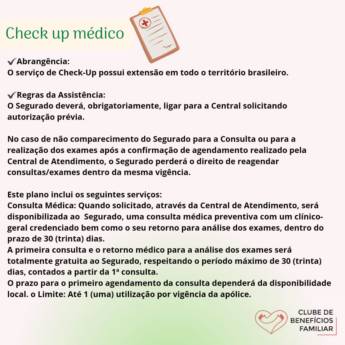 Comprar o produto de Check-up Médico Indicado em Planos de Saúde em Cabo Frio, RJ por Solutudo