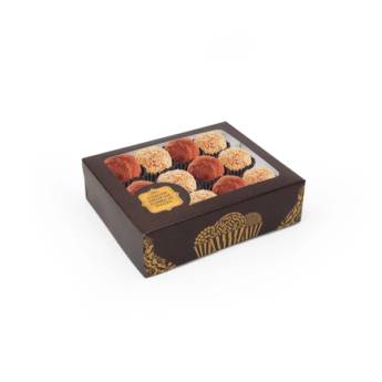 Comprar o produto de Caixa para bombom amarela média - 50 unidades em Caixas em Bauru, SP por Solutudo